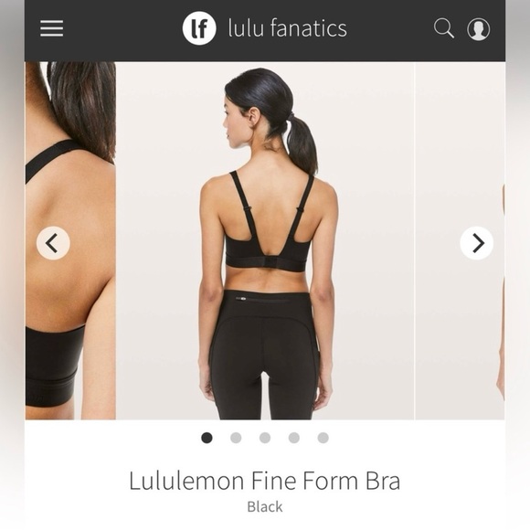 (50)Lululemon Fine Form Bra - Picture 3 of 6